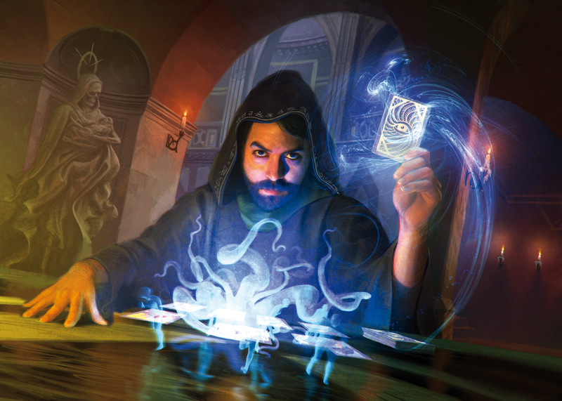 Matt Newman is also a senior developer of card games. His work is not out yet, it appears in a future version of Arkham Horror.